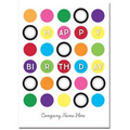 Birthday Circles Logo Card